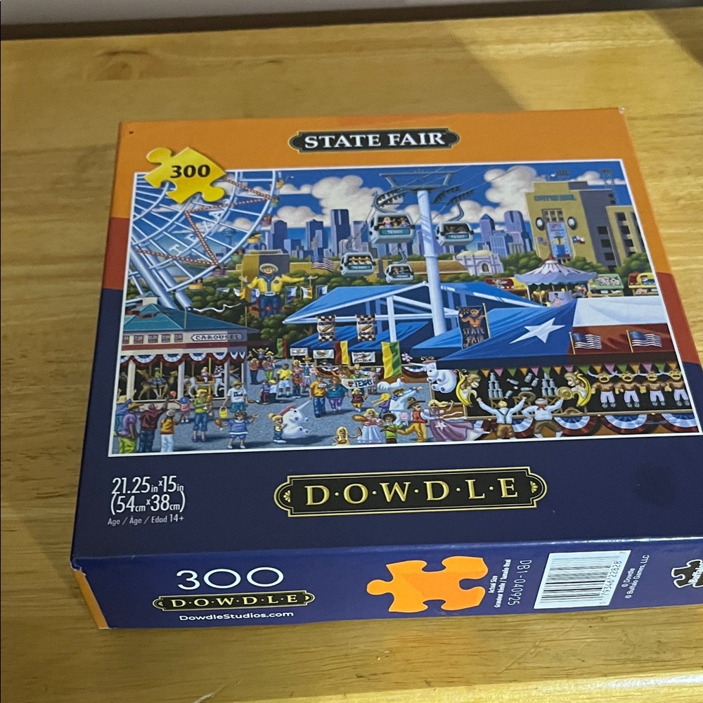 😄300 pieces large size puzzle State Fair